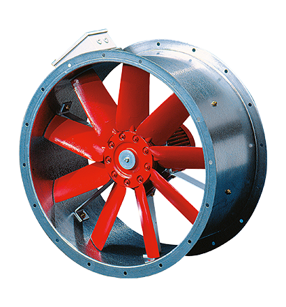 Brandgas-Axial-Niederdruckventilatoren Brandgas-Axial-Niederdruckventilatoren