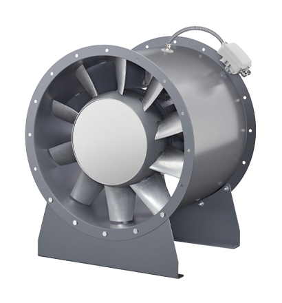 Brandgas-Axial-Mitteldruckventilatoren Brandgas-Axial-Mitteldruckventilatoren